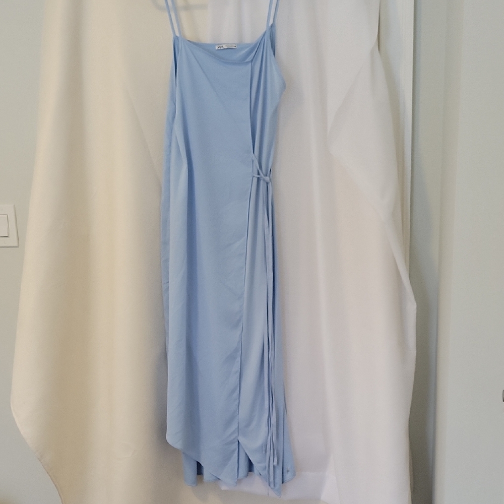 Zara Light Blue Dress